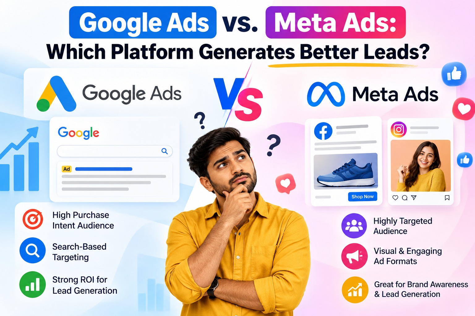 Google Ads vs. Meta Ads: Which Platform Generates Better Leads?